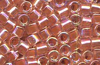 DBM-54 D/Peach Lined Crystal AB - Click Image to Close